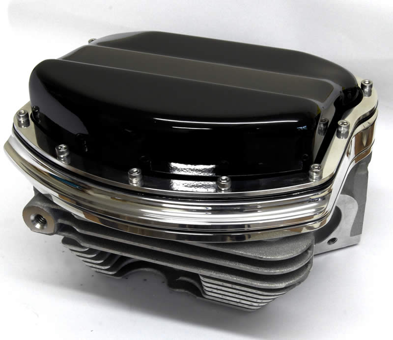 Xzotic Panhead Style Rocker Box Set, S&S Twin Cam & RevTech 115